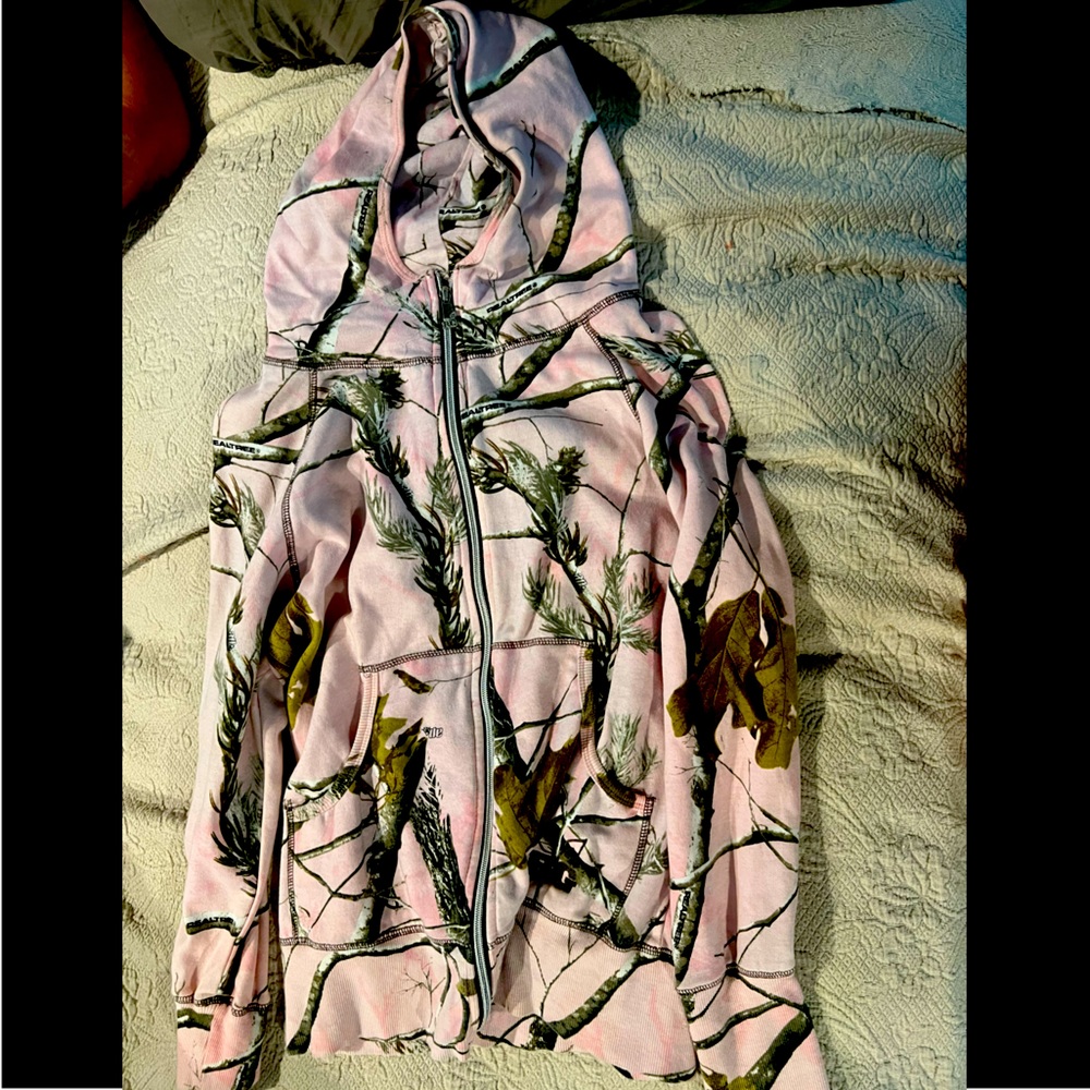 Pink camo jacket